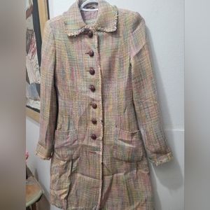 Long tweed jacket